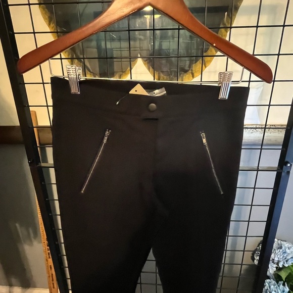 J. Crew Black Women's Pixie skinny Ponte knit Pants - Picture 4 of 6